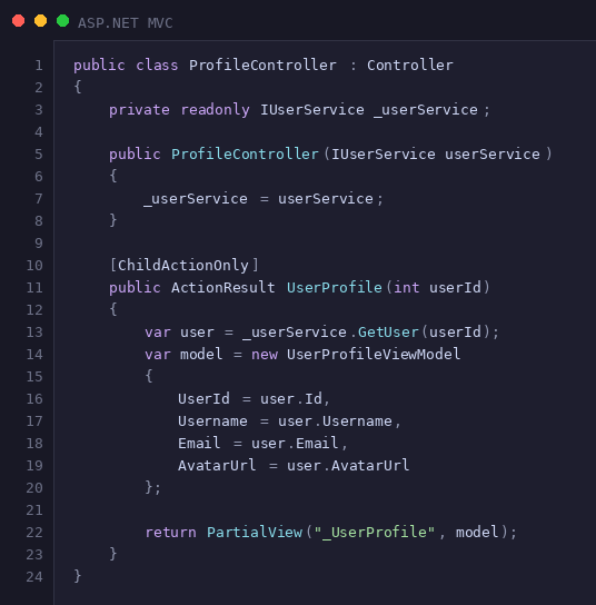 Code example 23